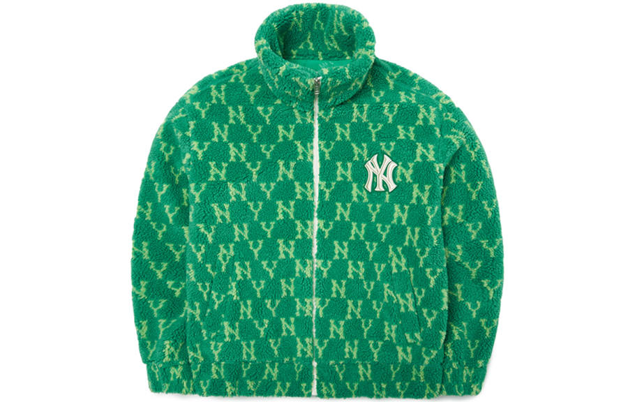 MLB MLB Velvet feel Coat Unisex Green