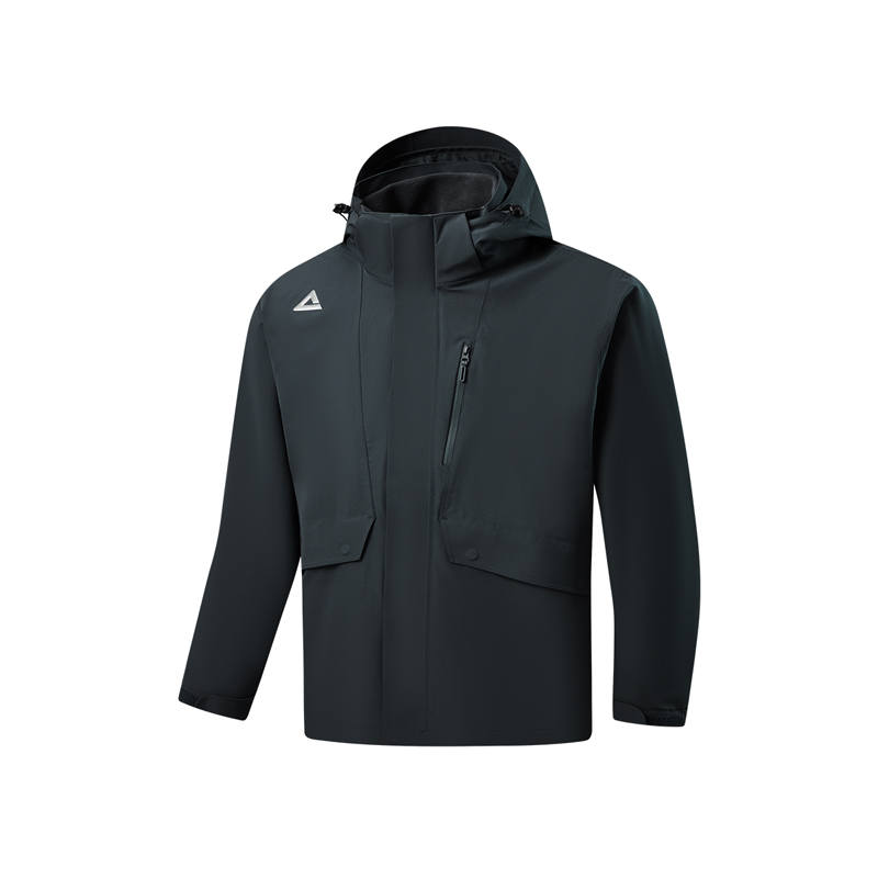 PEAK PEAK Windbreaker Jacket Men's Charcoal Gray