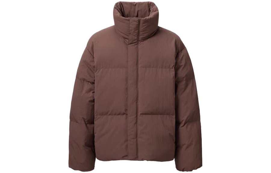UNIQLO FW23 U Coat Puffer Jacket Unisex Brown