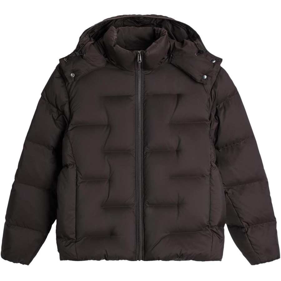 ZARA ZARA Down Jacket Men's Chocolate