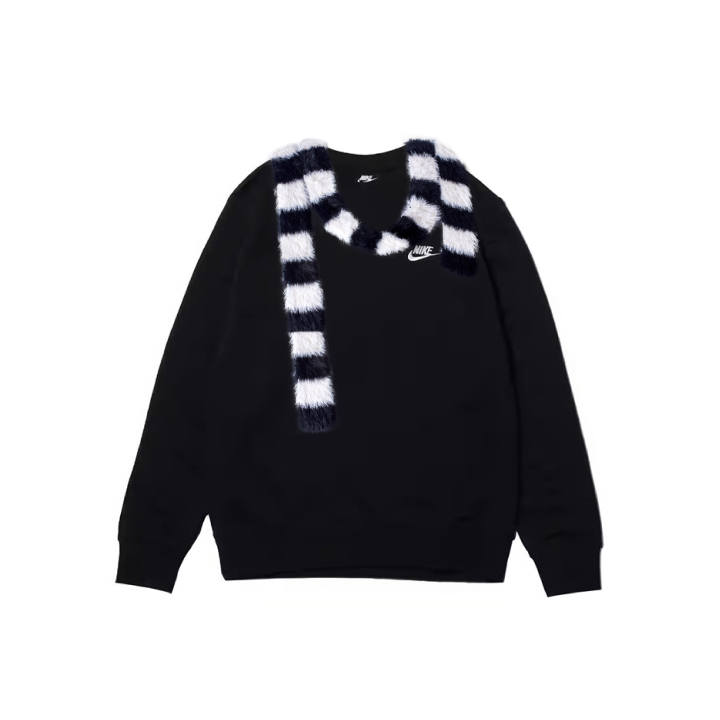 Nike Nike Sweatshirts Men's Black Crew Neck Moderate