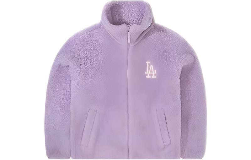 MLB MLB Velvet feel Coat Unisex Light Lavender Color