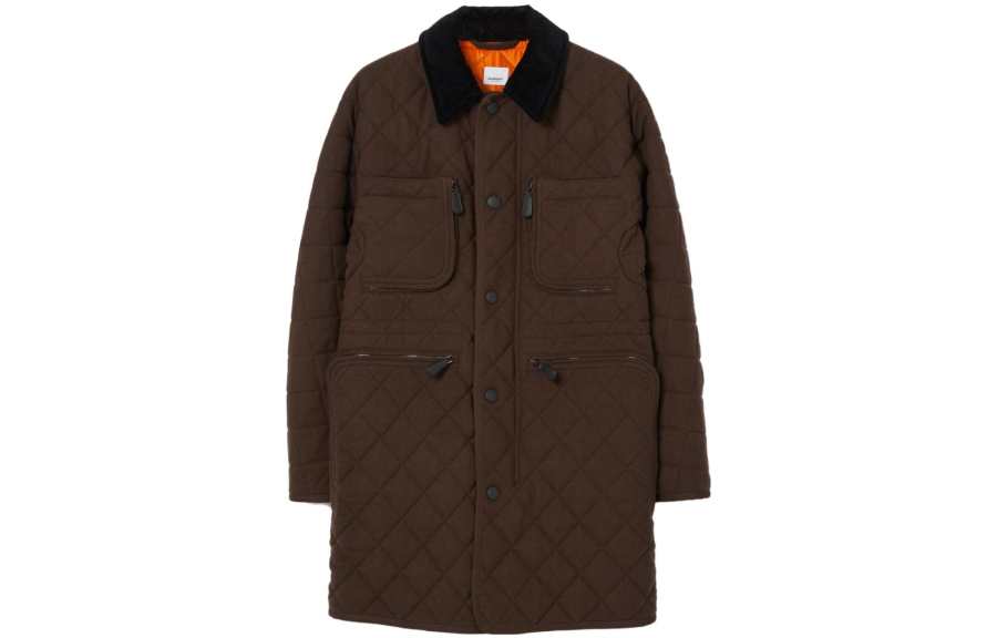 Burberry SS23 Puffer Jacket Men's Dark Brown