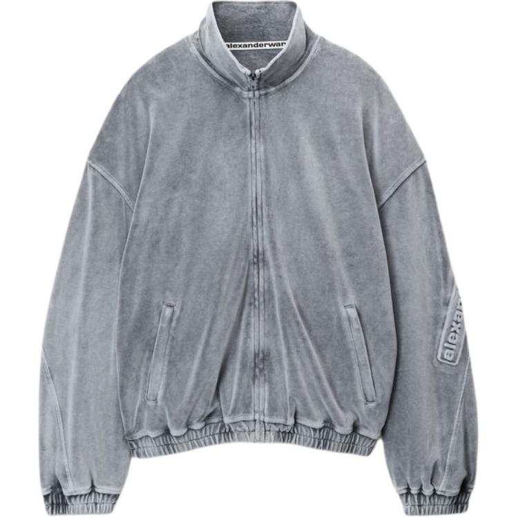 Alexander Wang FW24 Jackets & Coats Unisex Washed Charcoal