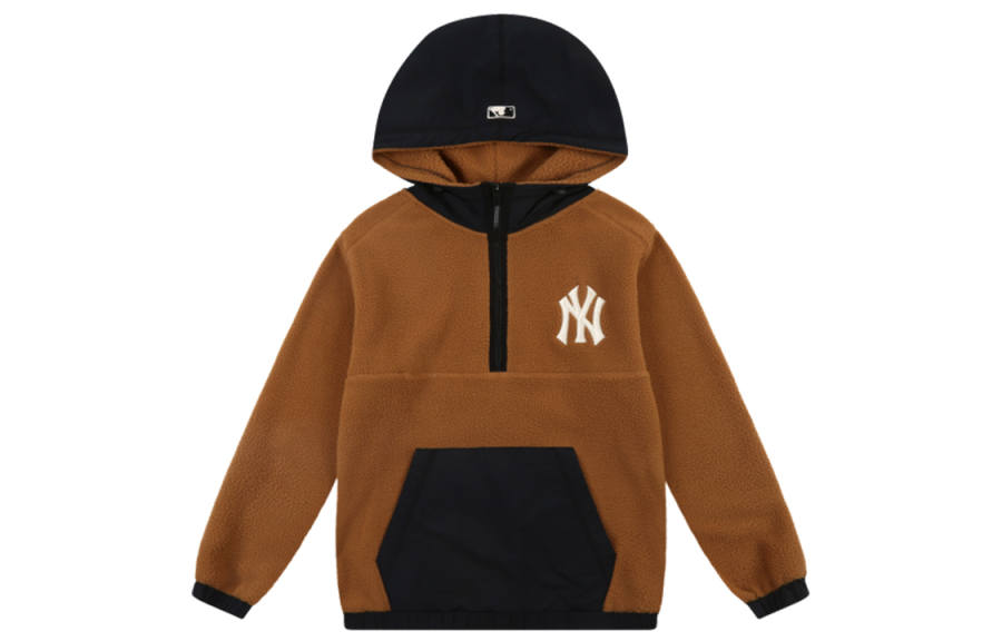 MLB MLB Velvet Jackets Unisex Brown Hooded Thickened