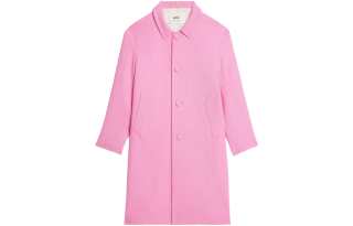 AMIPARIS Ami Paris Tweed Button Up Coat