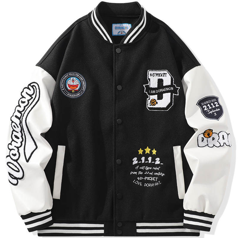 Doraemon DoraemonA Baseball Jacket Unisex