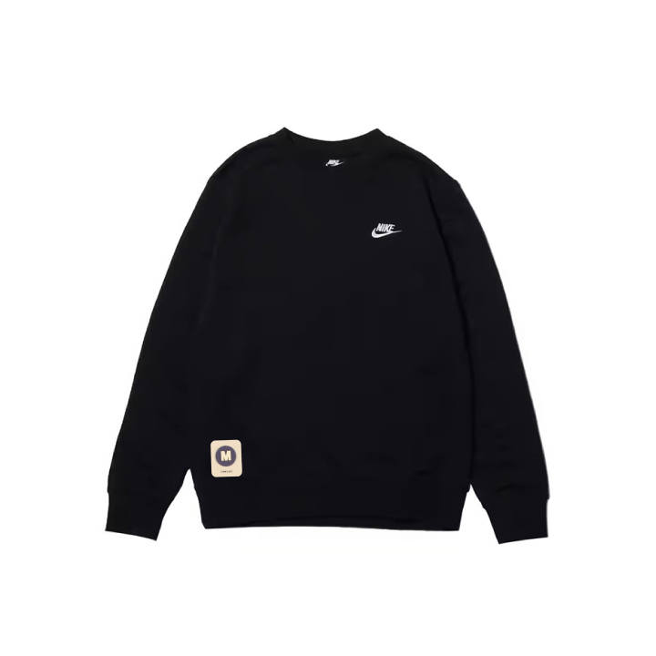 Nike Nike Sweatshirts Men's Black Crew Neck Moderate Regular