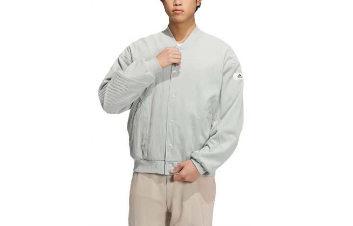 Adidas Adidas Lounge Jackets & Coats Men's Silver Gray