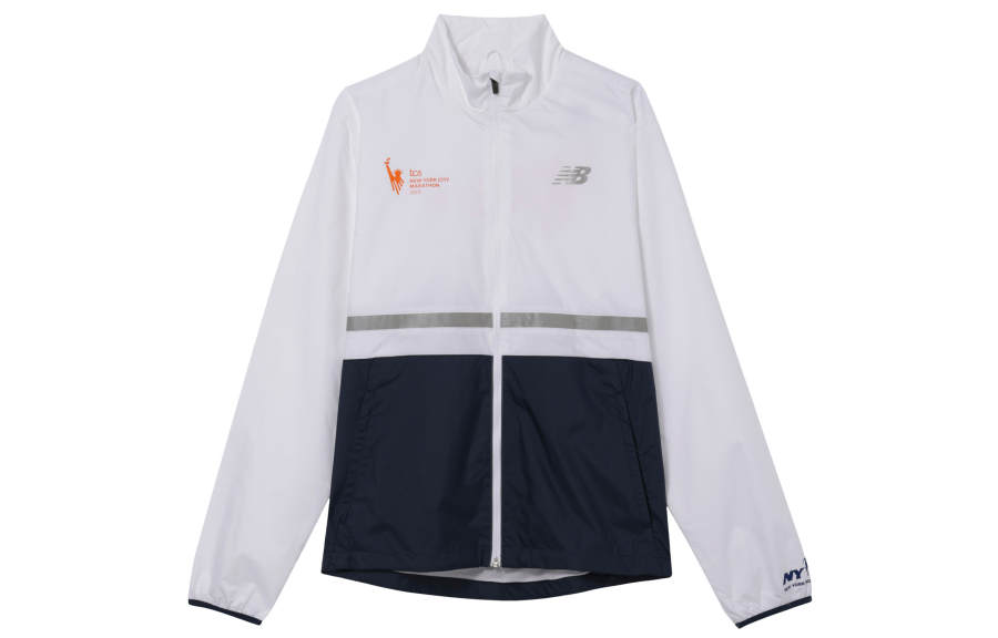 New Balance New Balance NYC Marathon Jackets Men's White Stand Collar Moderate Other