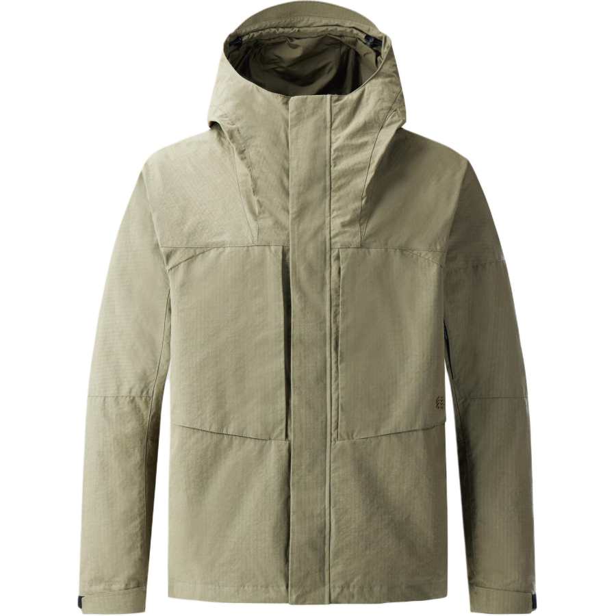 KOLON SPORT Jacket Men's Gray Khaki Color