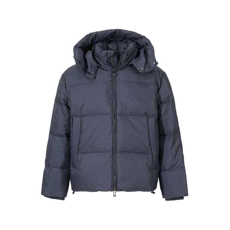 EMPORIO ARMANI Down Jacket Men's Marine Blue