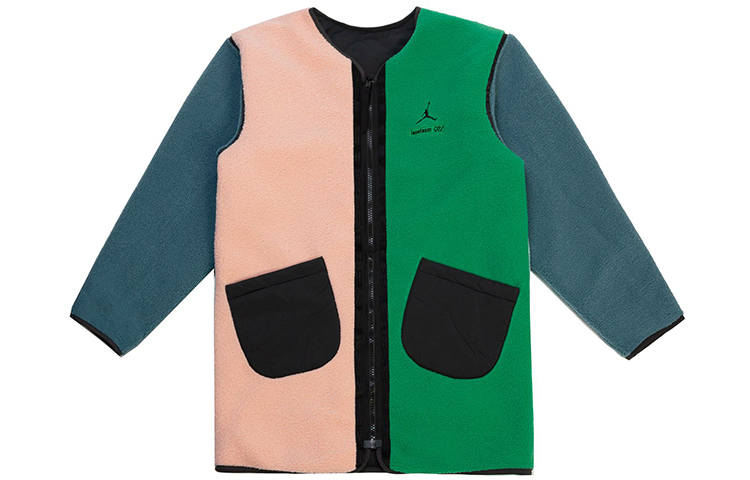Jordan Jordan X FACETASM Velvet Jackets Men's Black Collarless Moderate