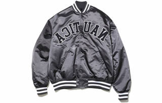NAUTICA JAPAN Baseball Jacket Unisex Back To School Season