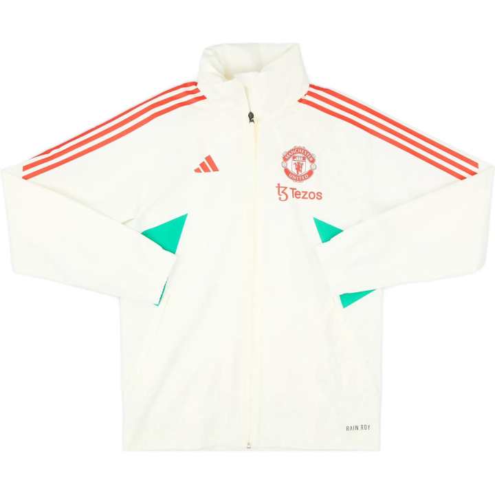 Adidas Adidas Manchester United Jackets & Coats Unisex Ecru