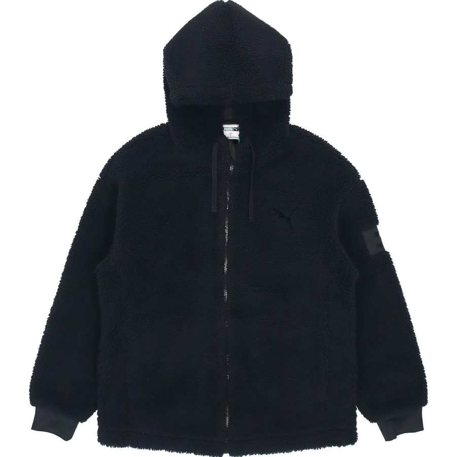 PUMA Casual Velvet feel Coat Men's Black