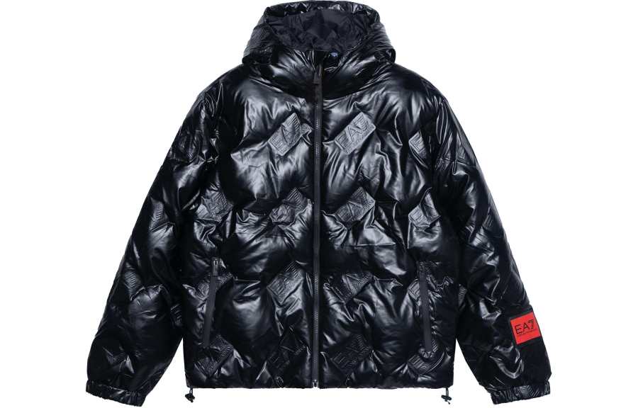 EMPORIO ARMANI EA7 FW23 Jackets & Coats Men's Black