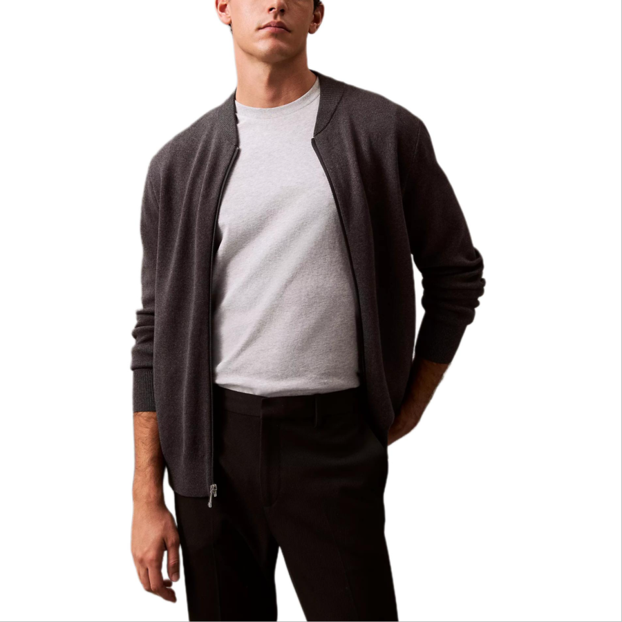 CALVIN KLEIN Jackets & Coats Men's Bronze Mixed Color