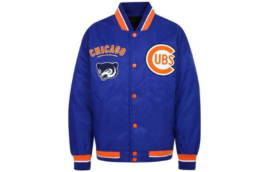 MLB MLB Baseball Jerseys Unisex Blue Baseball Collar Moderate Straight Fit