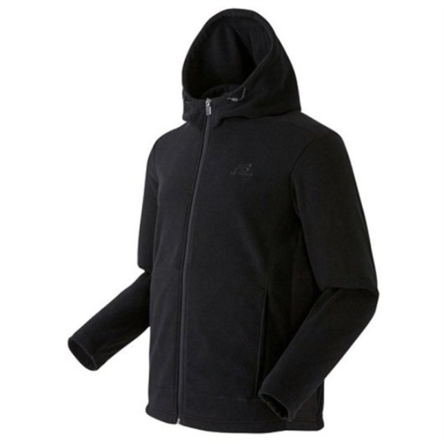 New Balance New Balance Velvet Jackets Men's Black Hooded Non Detachable Moderate