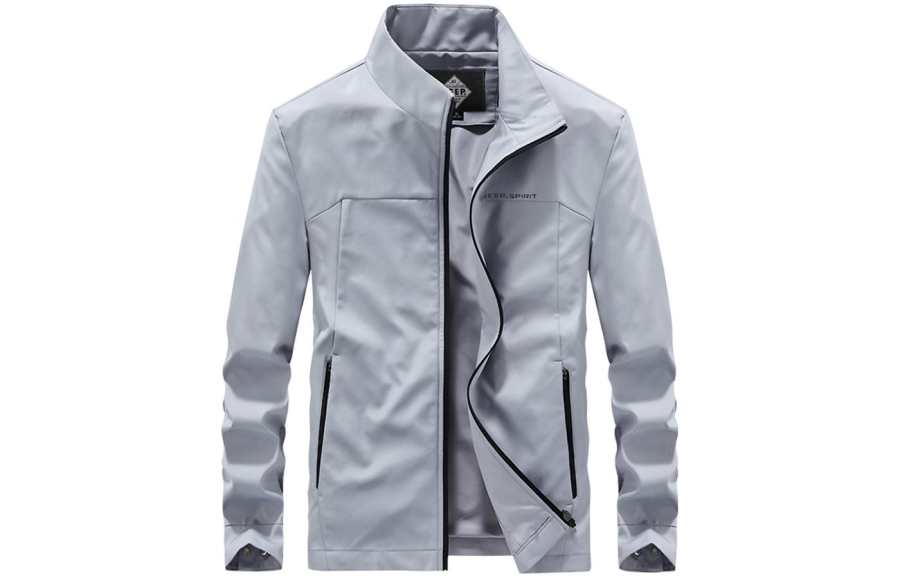 JEEP SPIRIT Jackets Men's Stand Collar Moderate Other