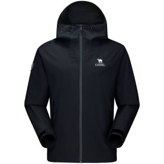 QIE Windbreaker Jackets Unisex Hooded Moderate