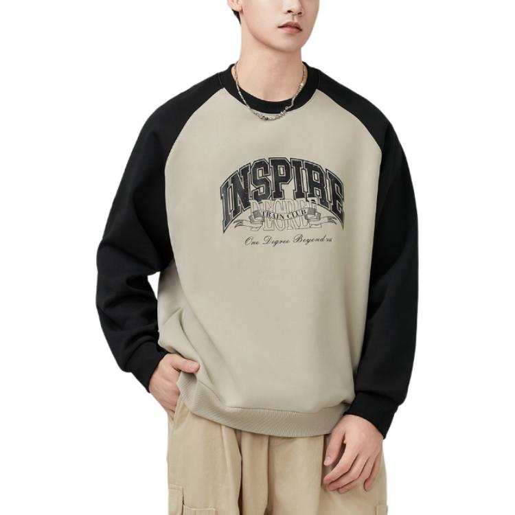 361° Life Collection Sweatshirt Men's Sand Brown White/Super Black