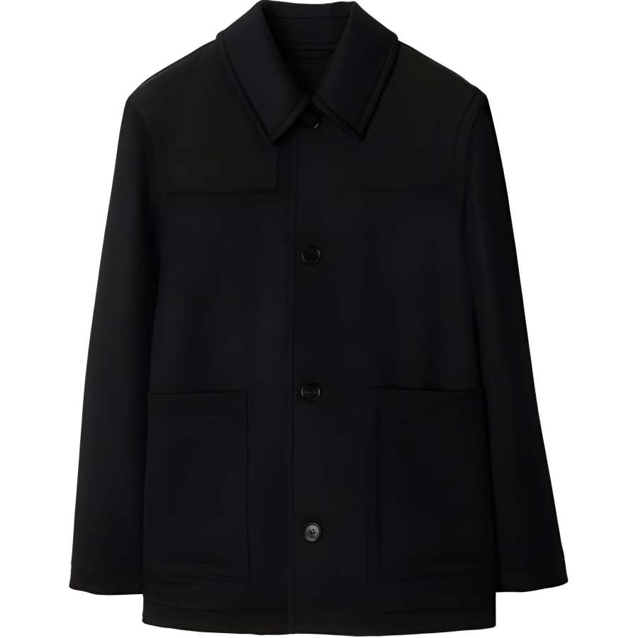 Burberry SS24 Coats Men's Black