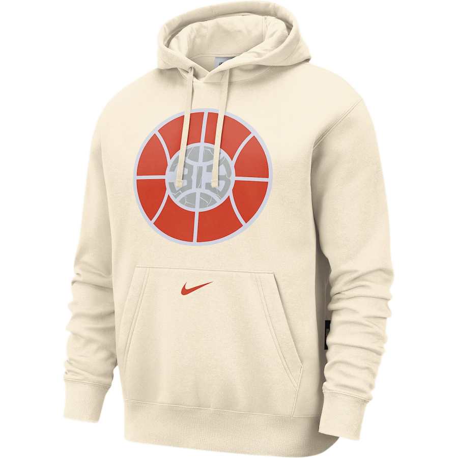 Nike Nike Detroit Pistons Club City Edition Men's Nike Nba Fleece Pullover Hoodie