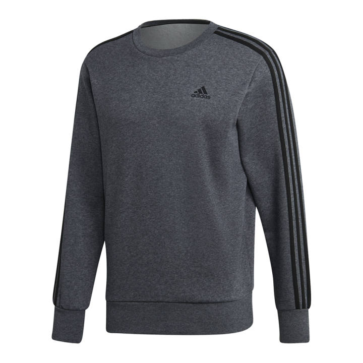 Adidas Adidas Sweatshirts Men's Gray Crew Neck Moderate Regular