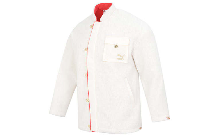 PUMA PUMA CNY Puffer Jackets Men's White Moderate