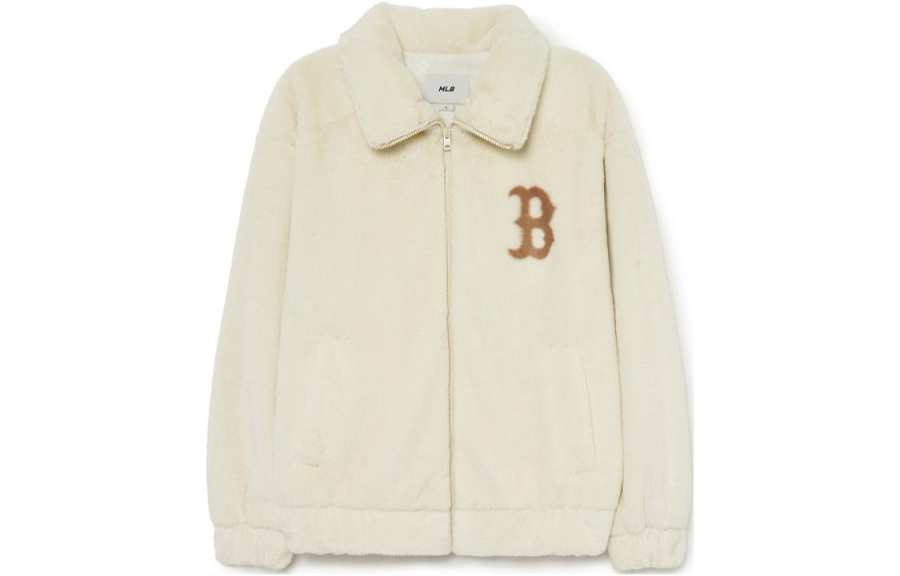 MLB MLB Jackets Unisex Beige Yellow Lapel Moderate Other