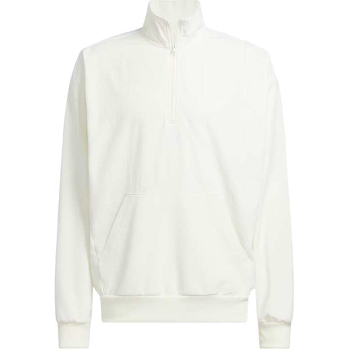 Adidas Adidas SELECT 1/4 ZIP HOODED JACKET Jackets & Coats Men's White