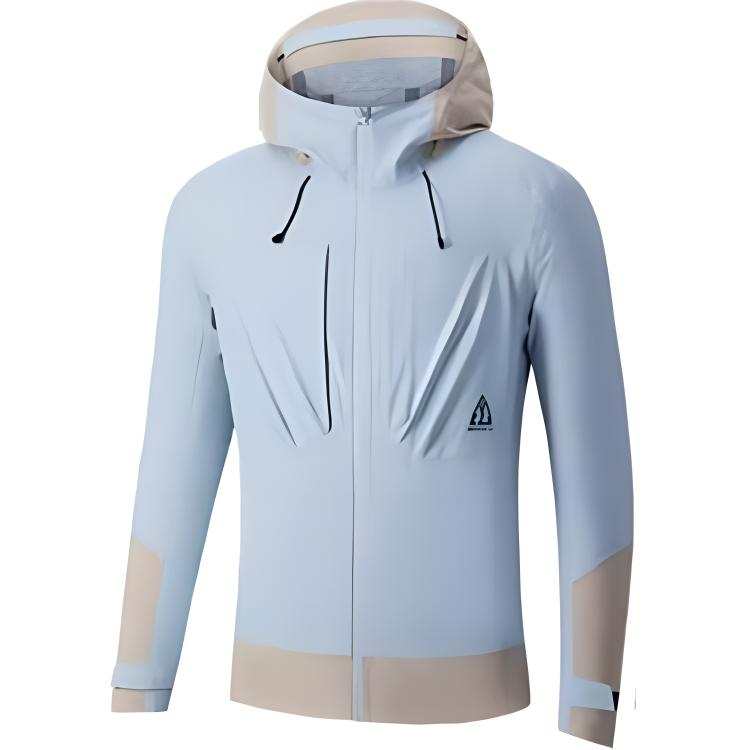 361° Waterproof, Windproof, Breathable, And Abrasion Resistant Windbreaker Jacket Unisex Celestial Blue