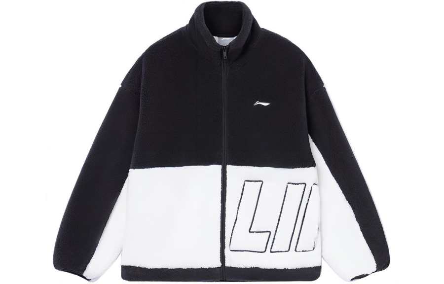 Li-Ning Li Ning Sports Fashion Collection Velvet feel Coat Unisex Black