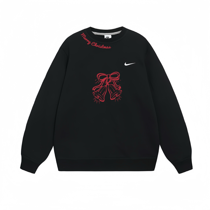 Nike Nike Sweatshirts Unisex Black Crew Neck Moderate Regular