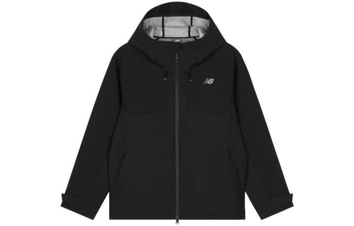 New Balance New Balance Jackets Men's Black Hooded Moderate Other