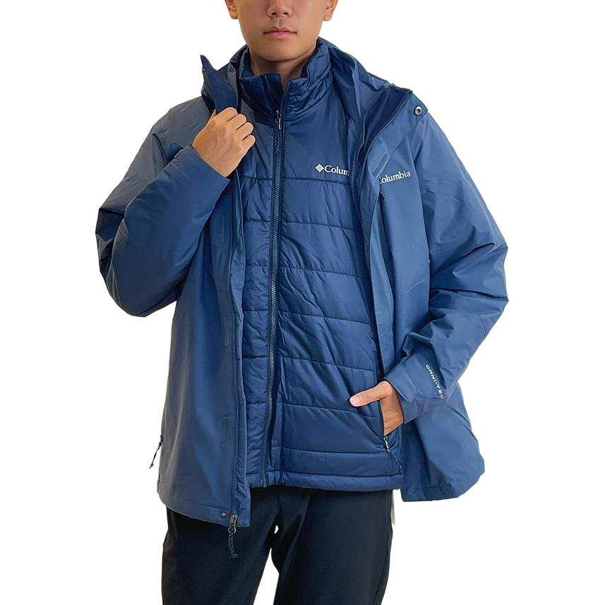 Columbia Hiking Windbreaker Jacket Men's Blue