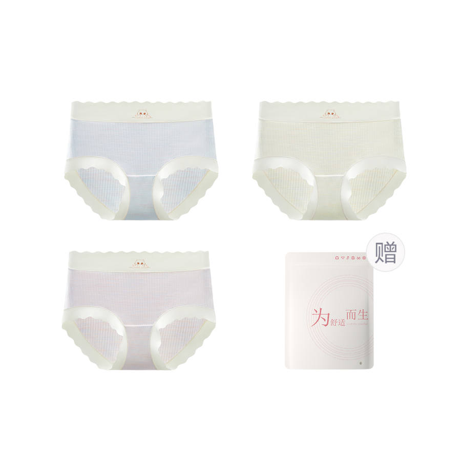 Hodo Underpants Women's Shopping Bag 3 Pack
