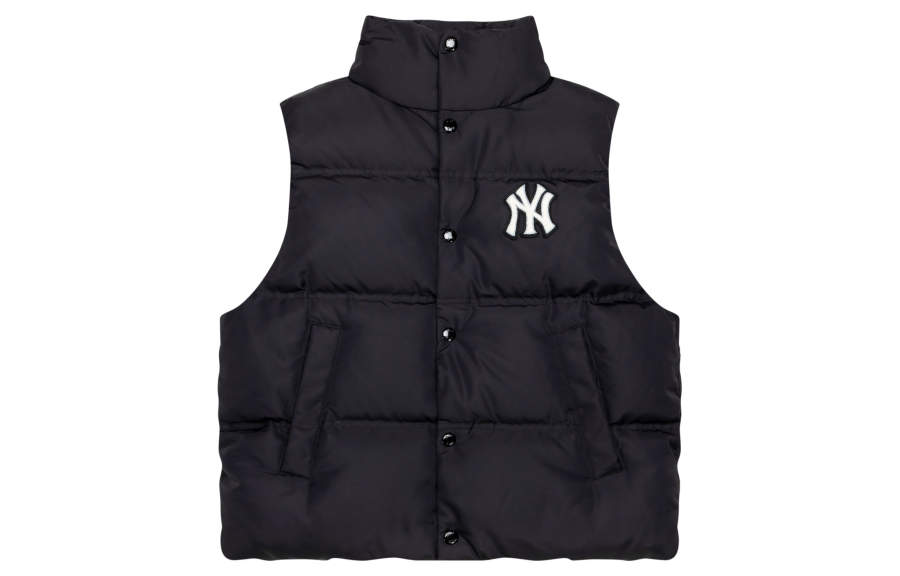 MLB MLB Varsity New York Yankees Down Jackets Unisex Black Stand Collar Moderate Other