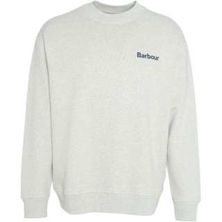BARBOUR Sweatshirts Men's Gray Crew Neck Moderate