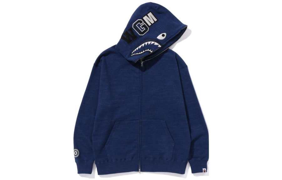BAPE BLACK Bape Shark Full Zip Hoodie FW23
