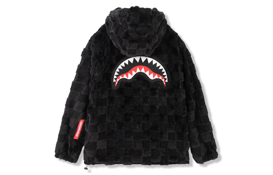 SPRAYGROUND Fall Winter Faux Sherpa Coat Unisex