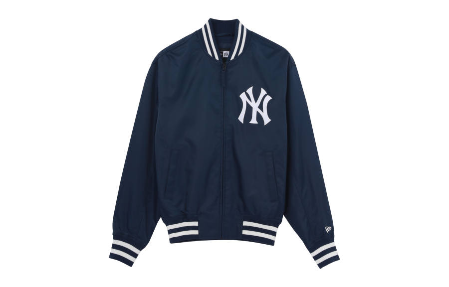 New Era SS22 Baseball Jacket Unisex Navy Blue