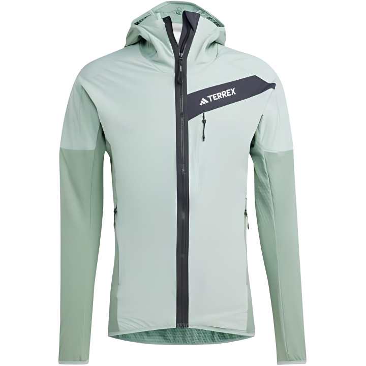 Adidas Adidas Terre TECHROCK Jackets & Coats Men's Silver Green