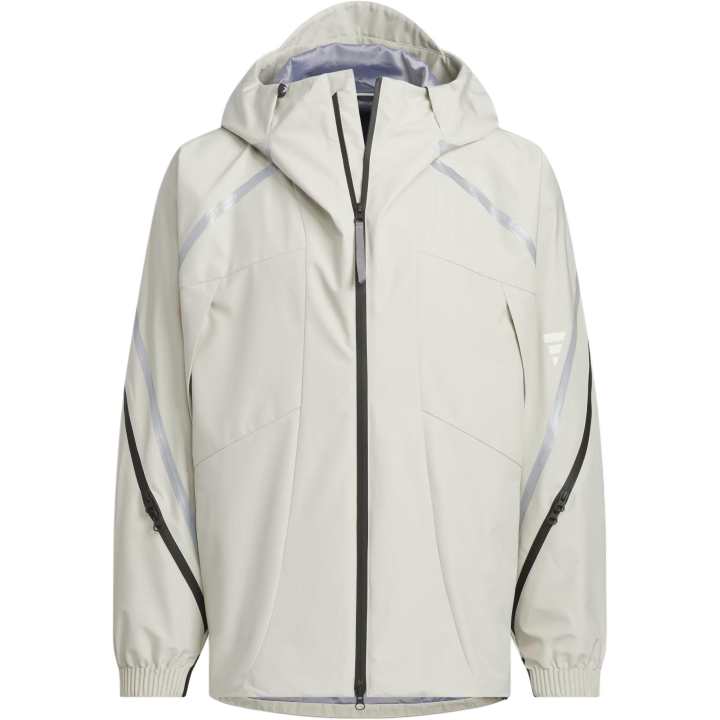 Adidas Adidas FUSTL Jackets & Coats Men's Light Sesame Earth Gray
