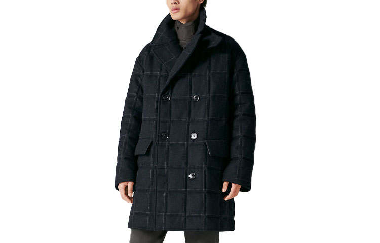 HERMES HERMES SS23 Coat Men's Marine Blue