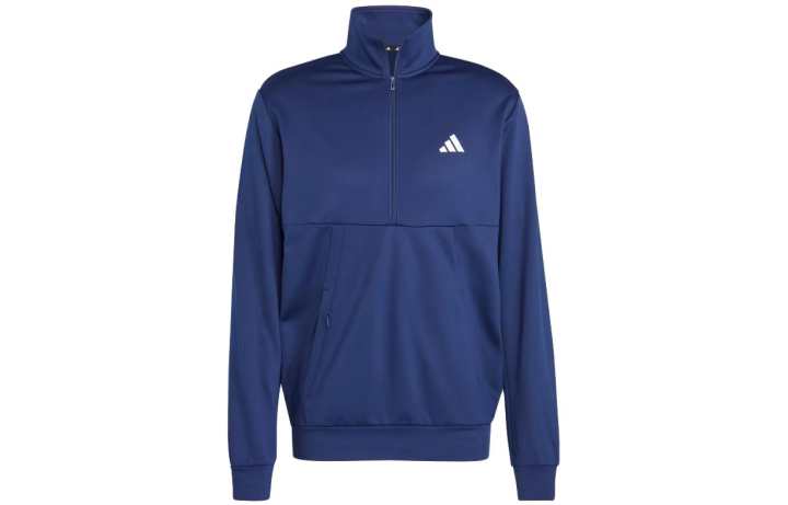 Adidas Adidas Jackets Men's Dark Blue Stand Collar Moderate Other