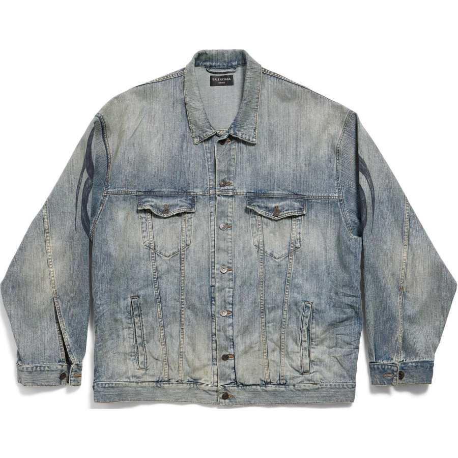 Balenciaga Balenciaga Oversized Denim Jacket
