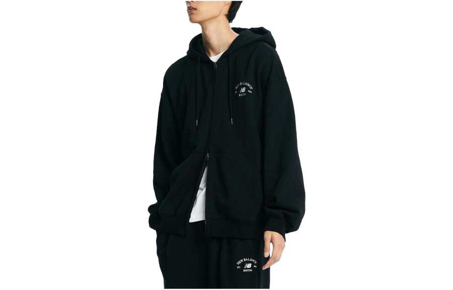 New Balance New Balance Jackets Unisex Black Hooded Moderate Other
